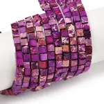 Dyed Natural Imperial Jasper Beads Strands
