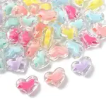 50Pcs Transparent Acrylic Beads