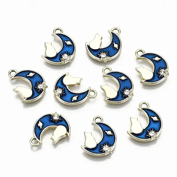 Alloy Enamel Pendants