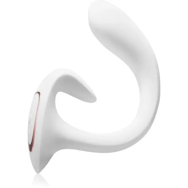 Satisfyer G for Goddess 1 vibrátor se stimulátorem klitorisu White 18.5 cm
