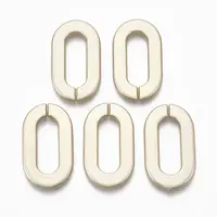 Spray Painted CCB Plastic Linking Rings