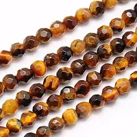 Natural Tiger Eye Beads Strands