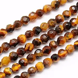 Natural Tiger Eye Beads Strands