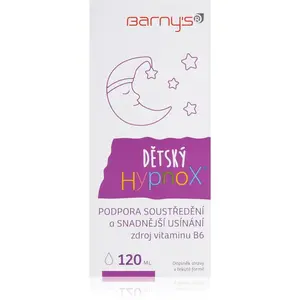 Barny's HypnoX Dětský zklidňující sirup sirup při potížích se spánkem a usínáním pro děti 120 ml