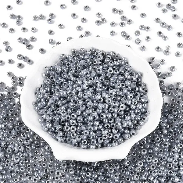DIY Craft Beads 6/0 Ceylon Round Glass Seed Beads