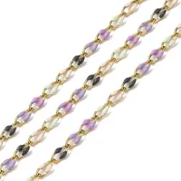 Ion Plating(IP) 304 Stainless Steel Enamel Link Chain