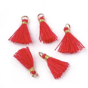 Polycotton(Polyester Cotton) Tassel Pendant Decorations
