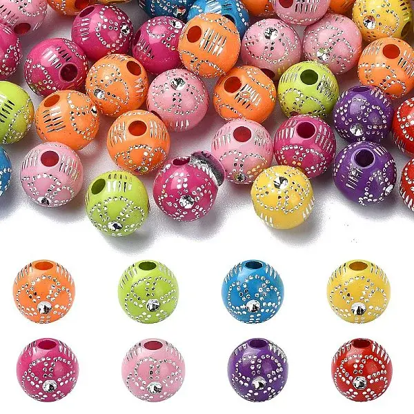 Plating Acrylic Beads