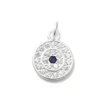 925 Sterling Silver Micro Pave Cubic Zirconia Pendants