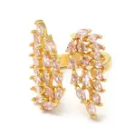 Cubic Zirconia Wing Open Cuff Rings