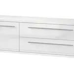 Tv stolek 150 tiana i - bílá