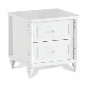 Noční stolek luxor - bílá