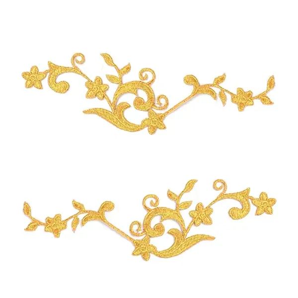 Computerized Embroidery Polyester Iron on/Sew on Patches