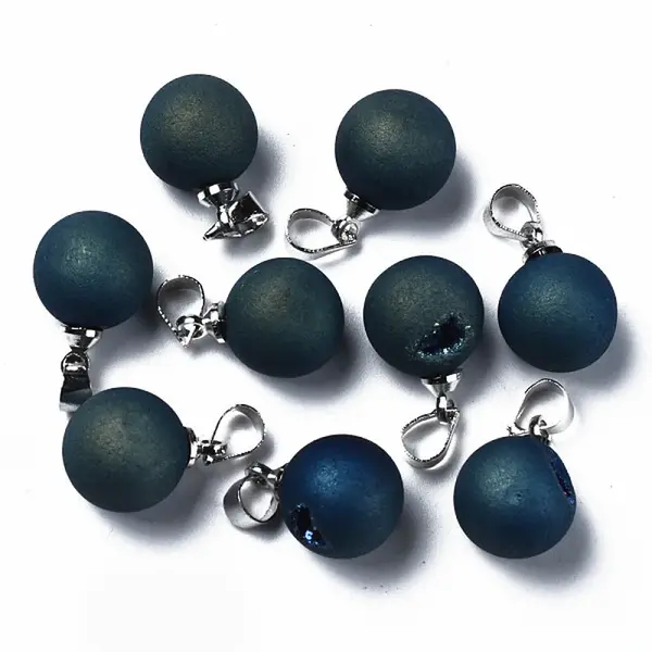 Natural Agate Charms
