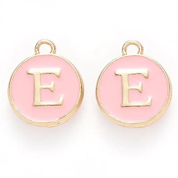 Golden Plated Alloy Enamel Charms