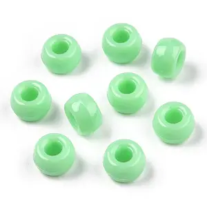 Opaque Plastic Beads
