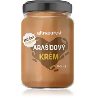 Allnature Arašidový krém s mliečnou čokoládou orechová nátierka s čokoládou 920 g