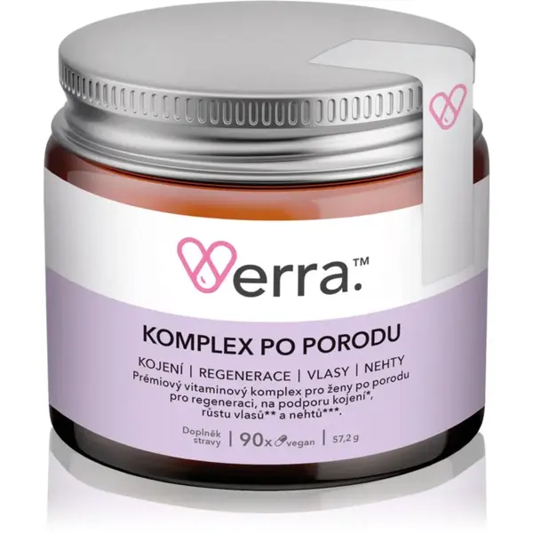 Verra Komplex Po Pôrode prémiový vitamínový komplex pre ženy po pôrode 90 cps