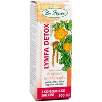 Dr. Popov Originálne bylinné kvapky Lymfa-detox bylinné kvapky 100 ml