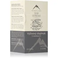 Hrotlife Hlíva Ústřičná bylinné kapsuly pre vašu pohodu 60 cps