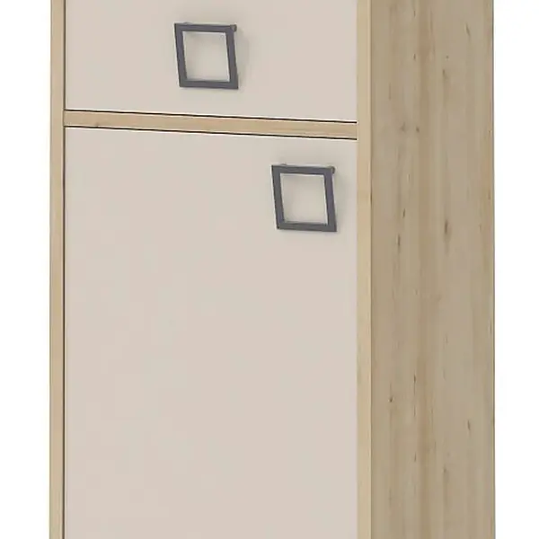 Nízká skříňka sloane - buk/béžová