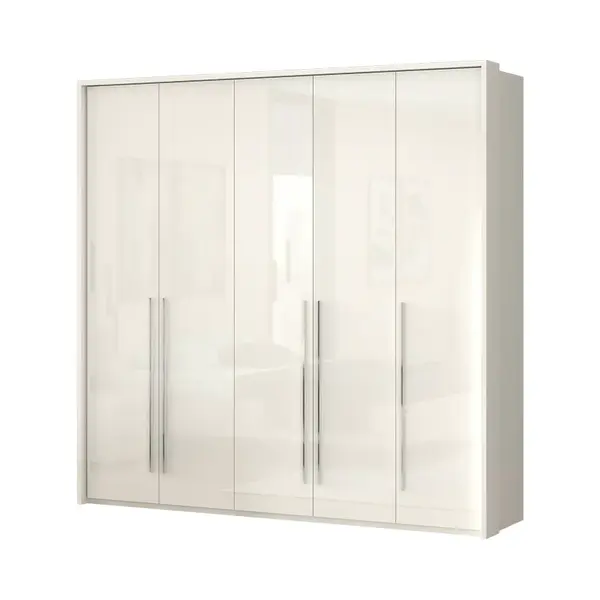 Pětidveřová skříň tiana-béžová - p52/pn základní