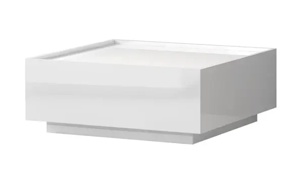 Konferenční stolek 90x90cm tiana - bílá