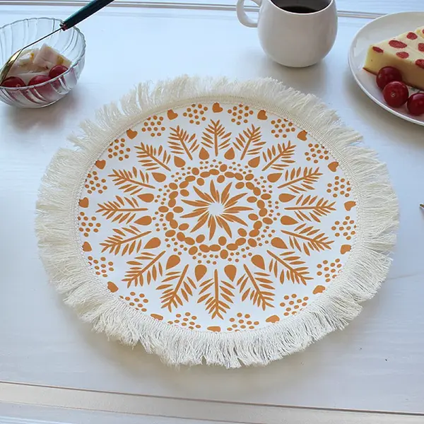 Bohemia Polyester Coaster Mats