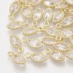 Brass Cubic Zirconia Charms