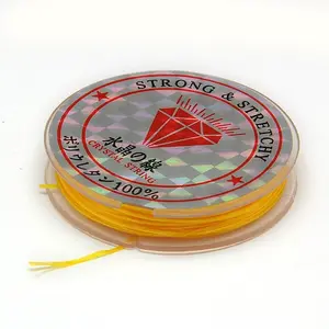 Flat Elastic Crystal String
