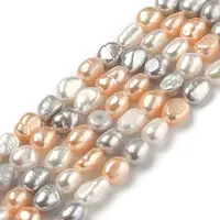 Natural Cultured Freshwater Pearl Beads Strands