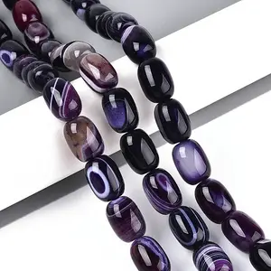 Natural Agate Beads Strands