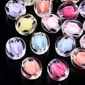 Transparent Acrylic Beads