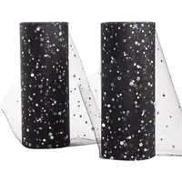 Glitter Sequin Deco Mesh Ribbons