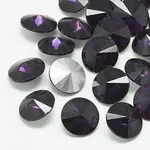 Pointed Back Glass Rhinestone Cabochons