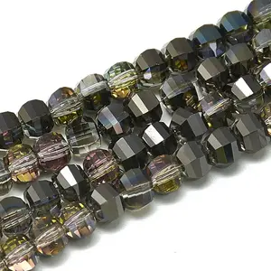 Electroplate Glass Beads Strands