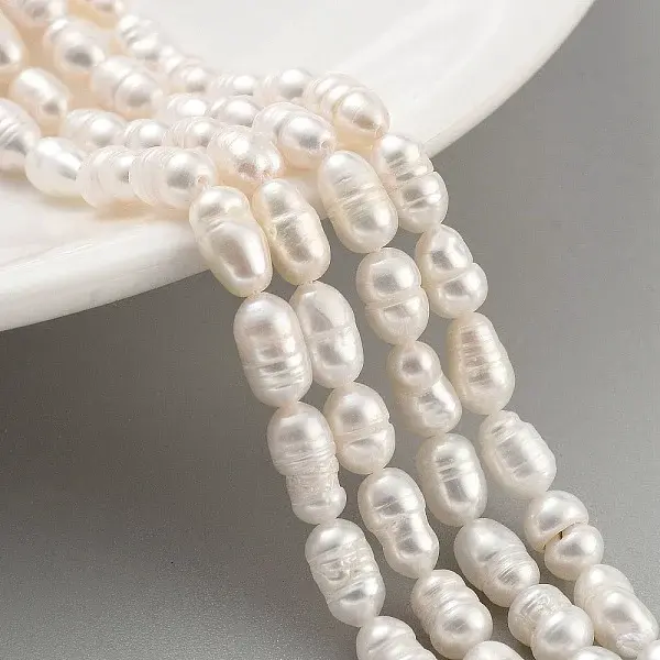 Natural Cultured Freshwater Pearl Beads Strands