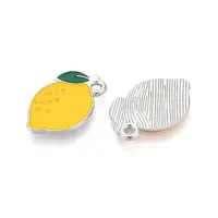 Fruit Alloy Enamel Charms