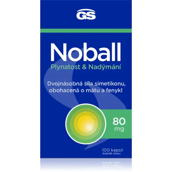 GS Noball kapsuly na podporu trávenia 100 cps
