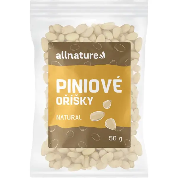 Allnature Píniové oriešky semienka natural 50 g
