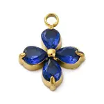 304 Stainless Steel Micro Pave Cubic Zirconia Pendants