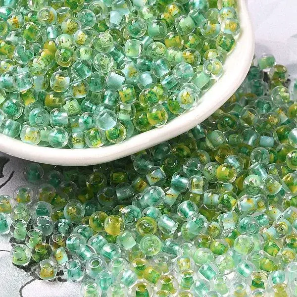 Transparent Glass Round Seed Beads