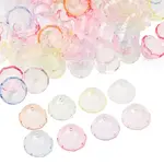 Transparent Acrylic Bead Caps