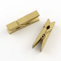 DIY Wooden Craft Ideas Photo Wall Decorations Small Clothespins Postcards Tags Note Pegs Clips Wood Clamps