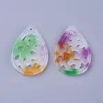 Carved Natural White Jade Pendants