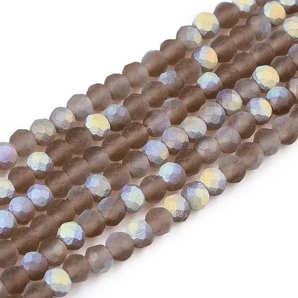 Transparent Glass Beads Strands