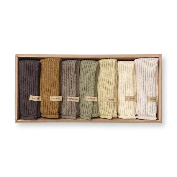 Sada kuchynských utierok ferm LIVING Day Cloths 7-pak