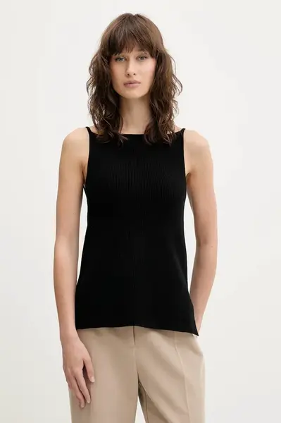 Top Abercrombie & Fitch čierna farba, KI150-5209