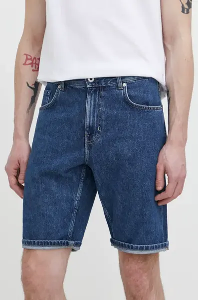 Rifľové krátke nohavice Karl Lagerfeld Jeans