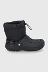 Snehule Crocs Classic Lined Neo Puff Boot čierna farba, 206630